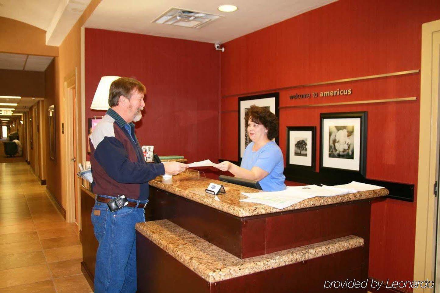 Hampton Inn Americus Interiør bilde